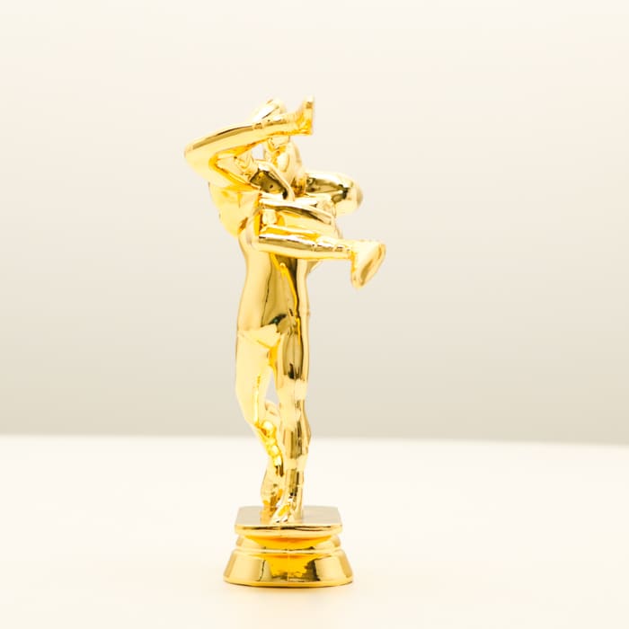 Фігурка СИЛА ПЕРЕМОГИ нагорода з боротьби вершина для кубка h13,5 см