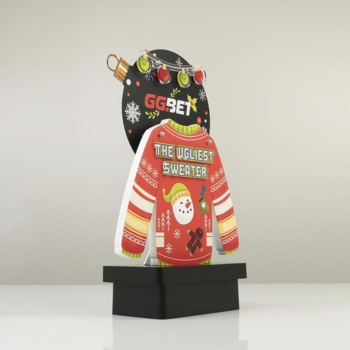 Нагорода “GGingle Week 2025” The Ugliest Sweater 22х34см Артприз 4295-5