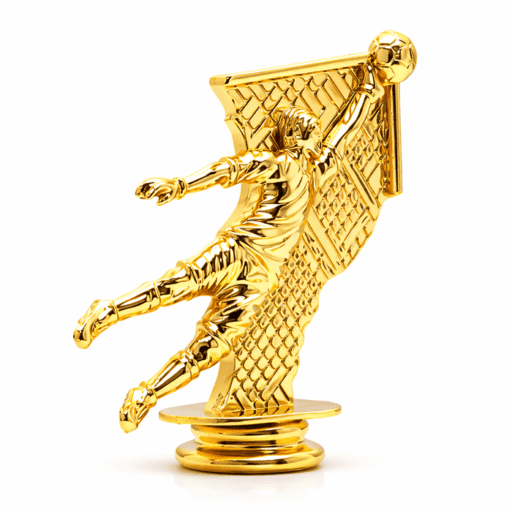 Фігурка ВОРОТАР нагорода з футболу вершина для кубка h10,5см Артприз