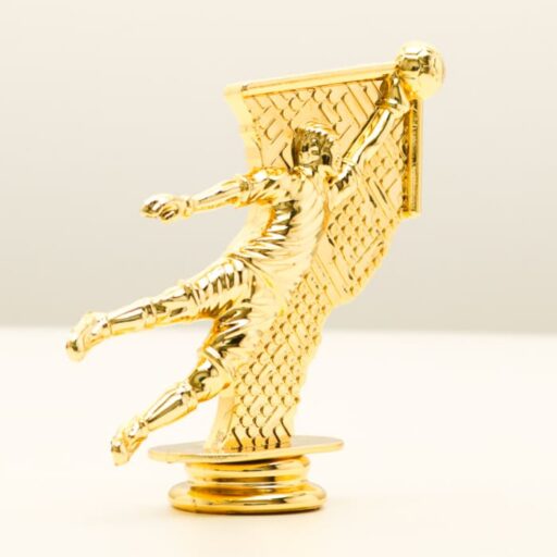 Фігурка ВОРОТАР нагорода з футболу вершина для кубка h10,5см Артприз