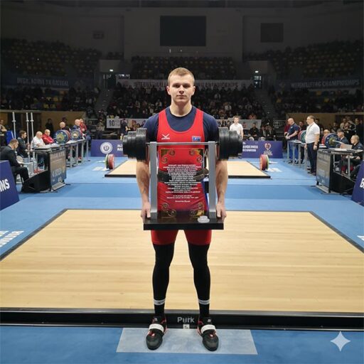 Нагорода з Важкої Атлетики "ШТАНГА" 66х57см Артприз 0300-6