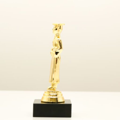 Статуетка Випускник тематична нагорода для  учбових закладів h 15 см